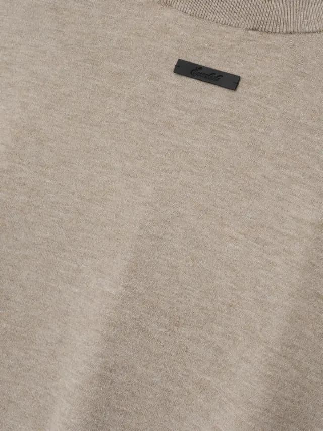 Playera Essentials Soft Knit Foca Jaspe, Essentials Tee (vista 3)
