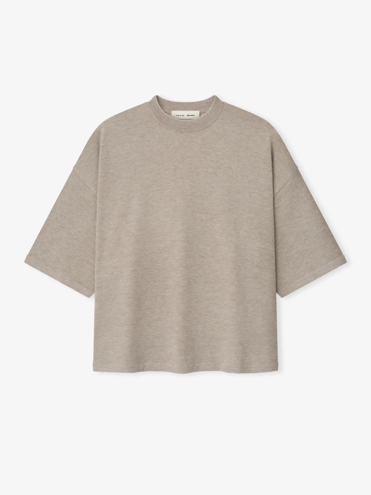Playera Essentials Soft Knit Foca Jaspe, Essentials Tee (vista 1)