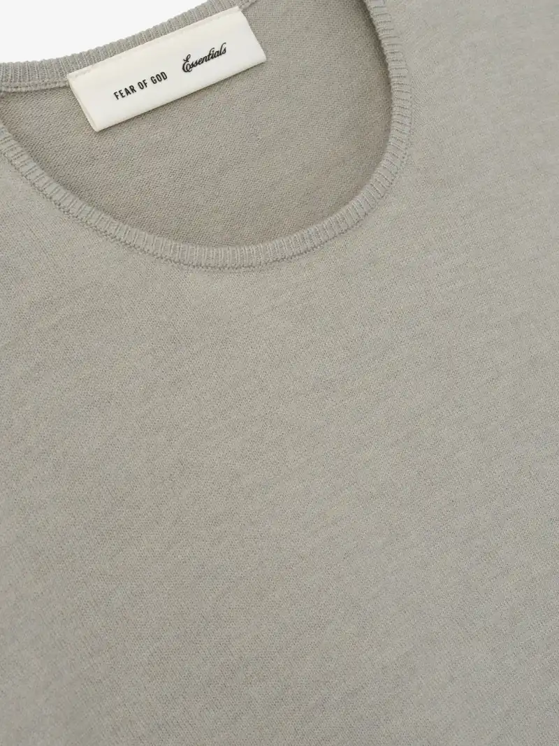 Playera Essentials Soft Knit Slim Longsleeve Foca, Essentials Tee (vista 3)