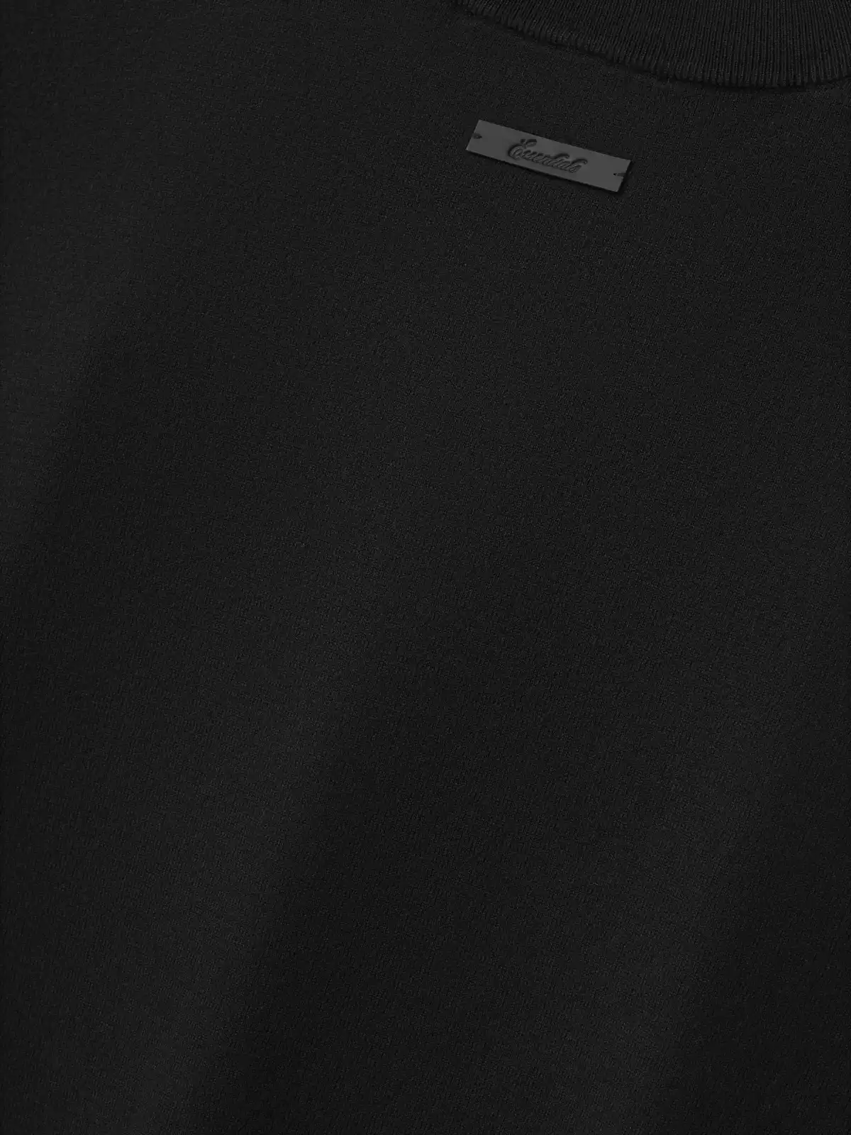 Playera Essentials Soft Knit Vintage Negro, Essentials Tee (vista 3)