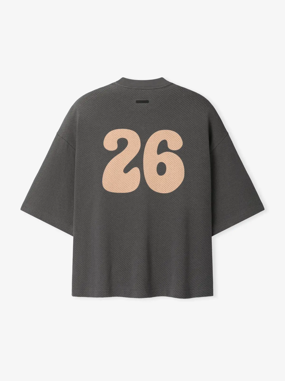 Playera Essentials Sport Mesh Merch Acero Gris, Essentials Tee (vista 4)
