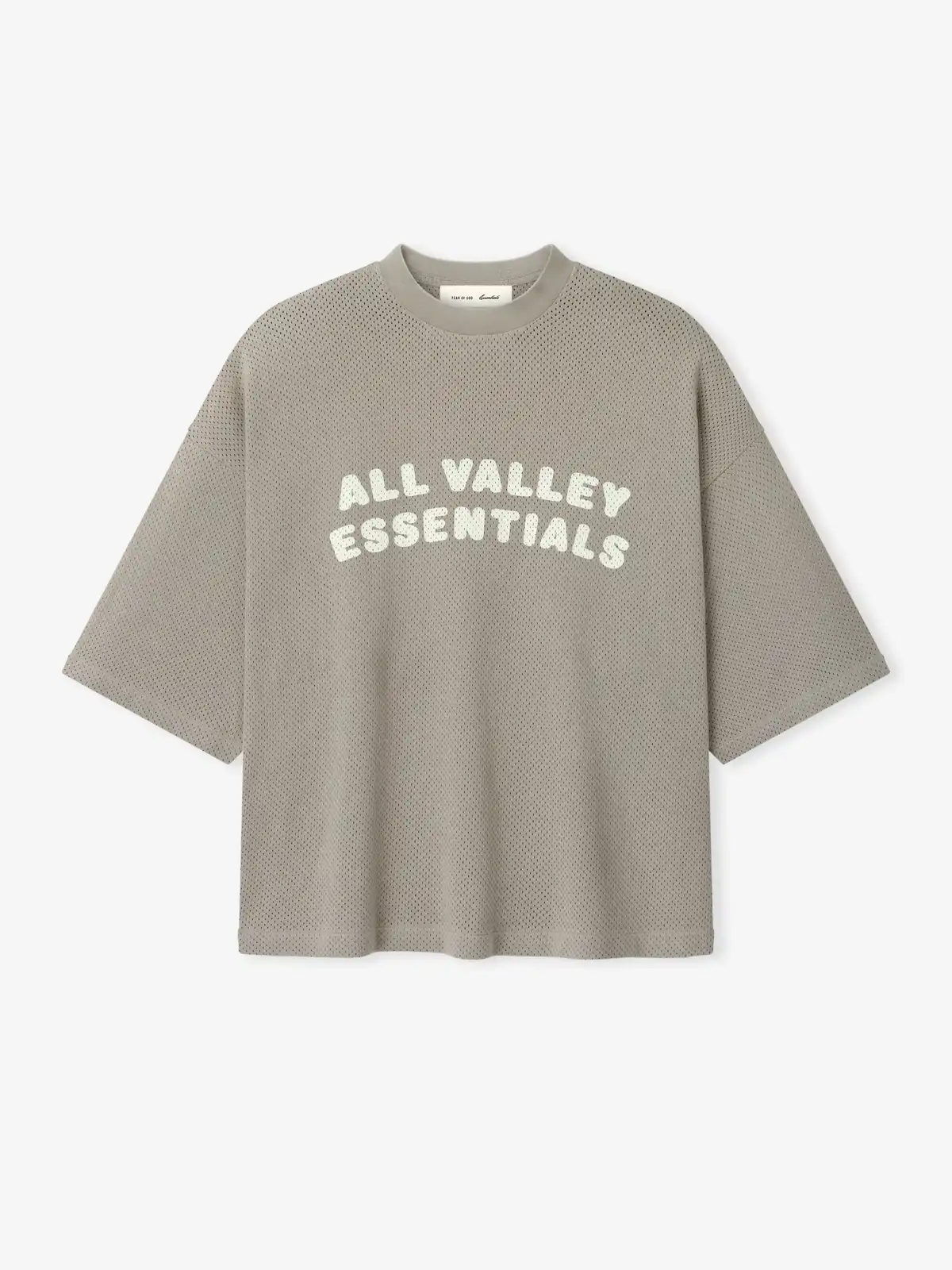 Playera Essentials Sport Mesh Merch Boxy Fit Foca, Essentials Tee (vista 1)