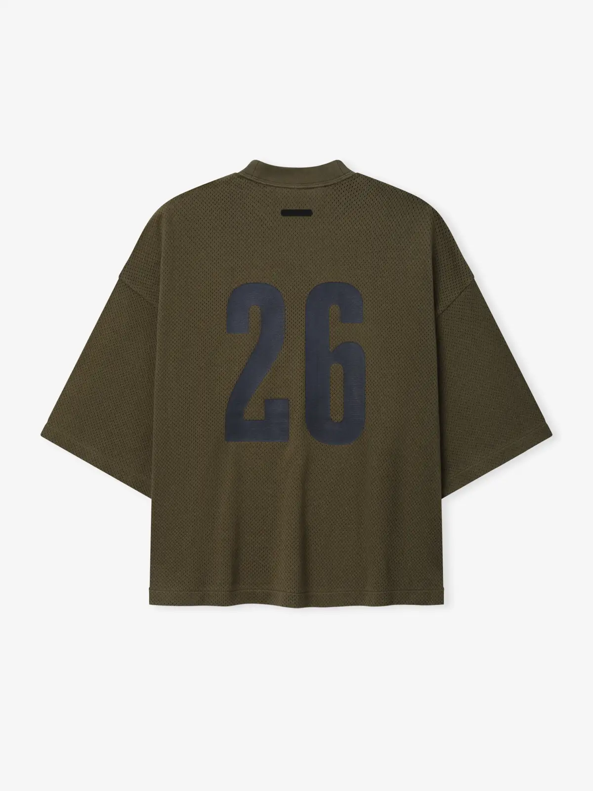 Playera Essentials Sport Mesh Merch Boxy Fit Moss, Essentials Tee (vista 1)