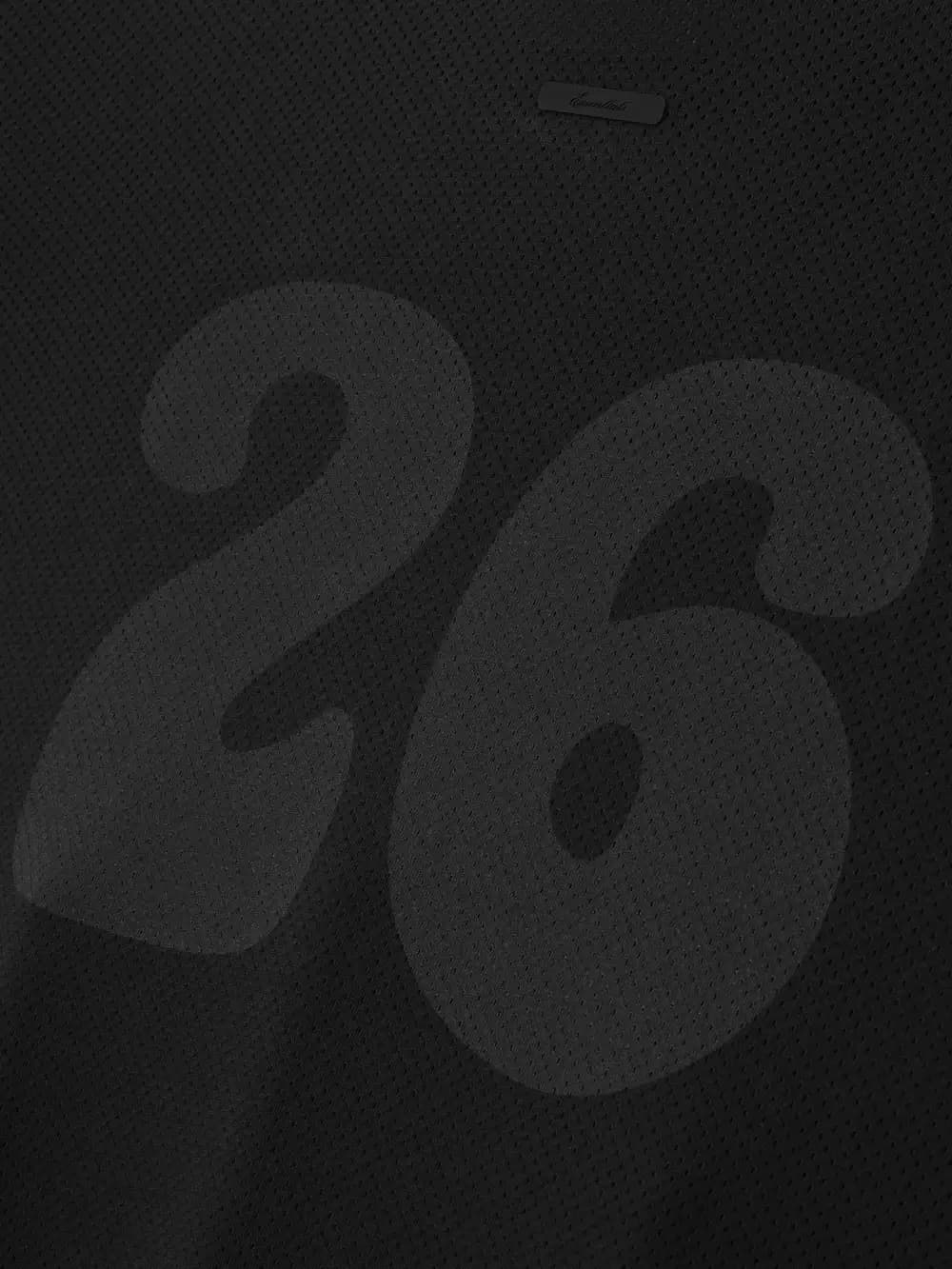 Playera Essentials Sport Mesh Merch Boxy Fit Vintage Negro, Essentials Tee (vista 6)