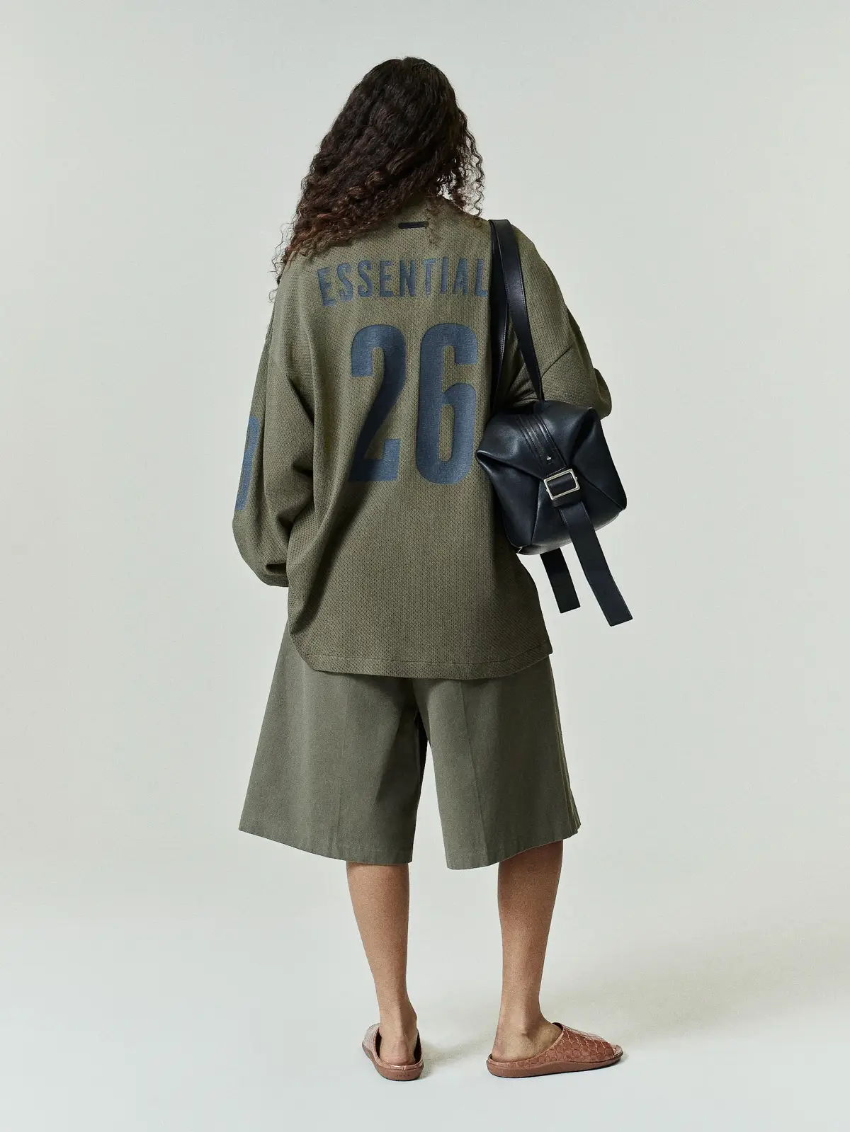 Playera Essentials Sport Mesh Merch Moss, Essentials Tee (vista 3)