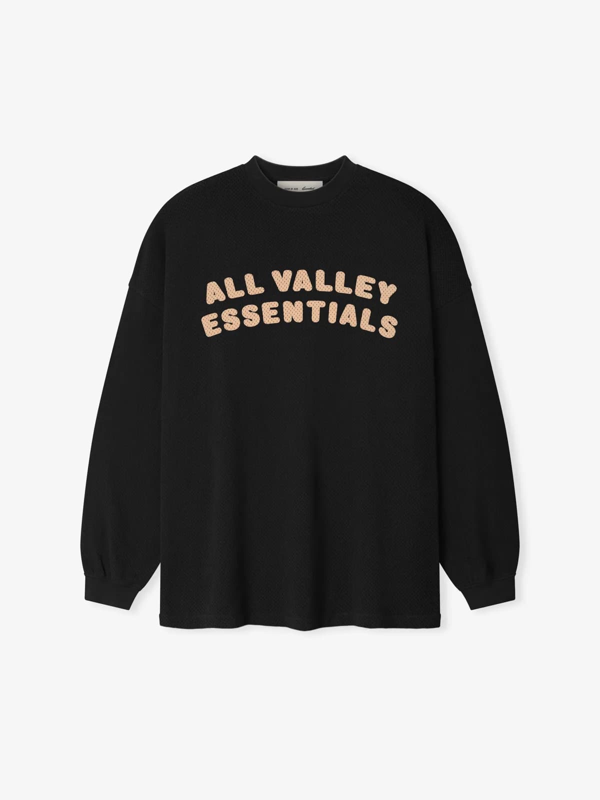 Playera Essentials Sport Mesh Merch Vintage Negro, Essentials Tee (vista 1)