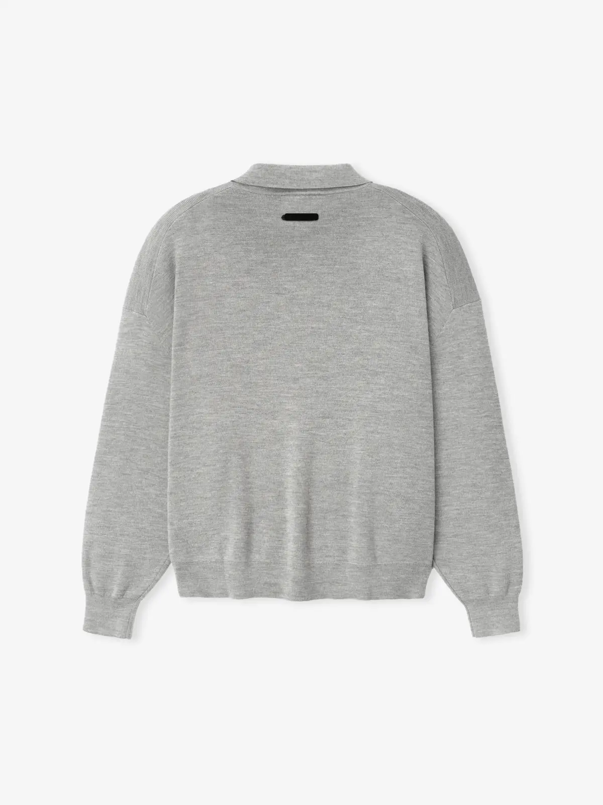 Playera Essentials Signature 3/4 Sleeve 90s Knit Cemento Jaspe, Essentials Tee (vista 1)