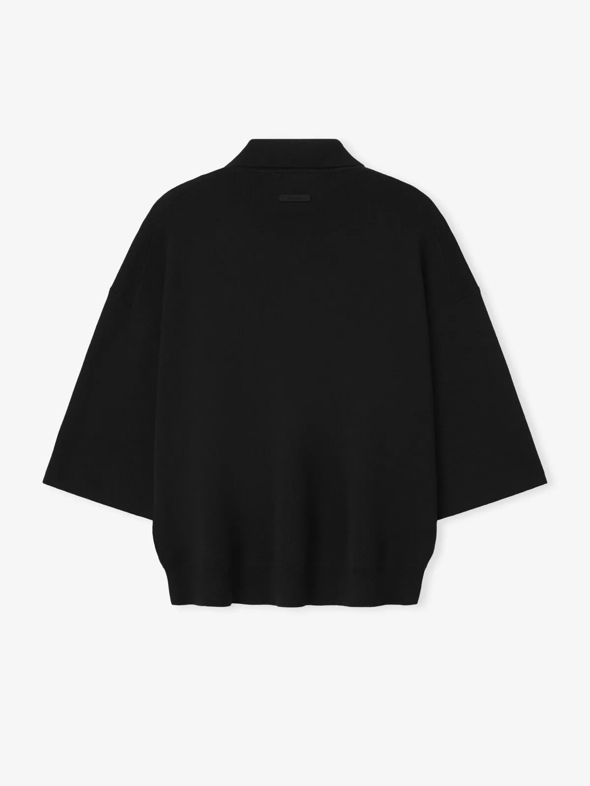 Playera Essentials Signature 3/4 Sleeve 90s Knit Vintage Negro, Essentials Tee (vista 1)