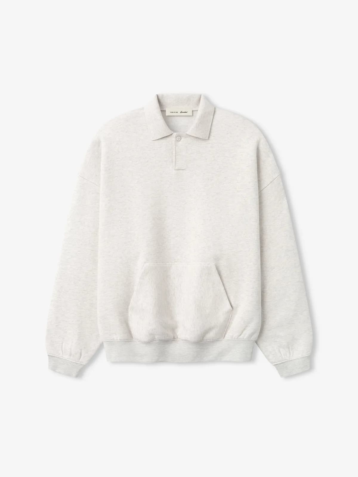 Playera Essentials Signature 90s Sweatshirt Avena Jaspe Claro, Essentials Tee (vista 1)