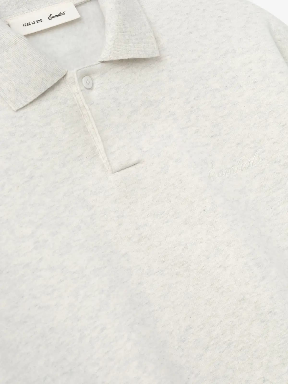 Playera Essentials Signature 90s Sweatshirt Avena Jaspe Claro, Essentials Tee (vista 3)