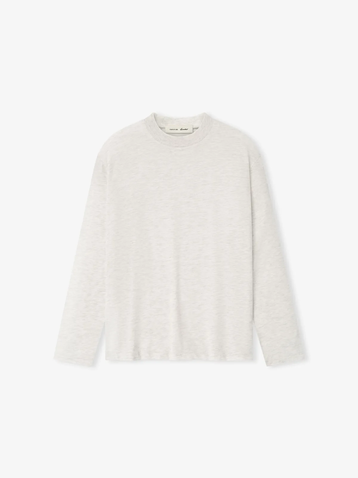 Playera Essentials Signature Classic Avena Jaspe, Essentials Tee (vista 1)