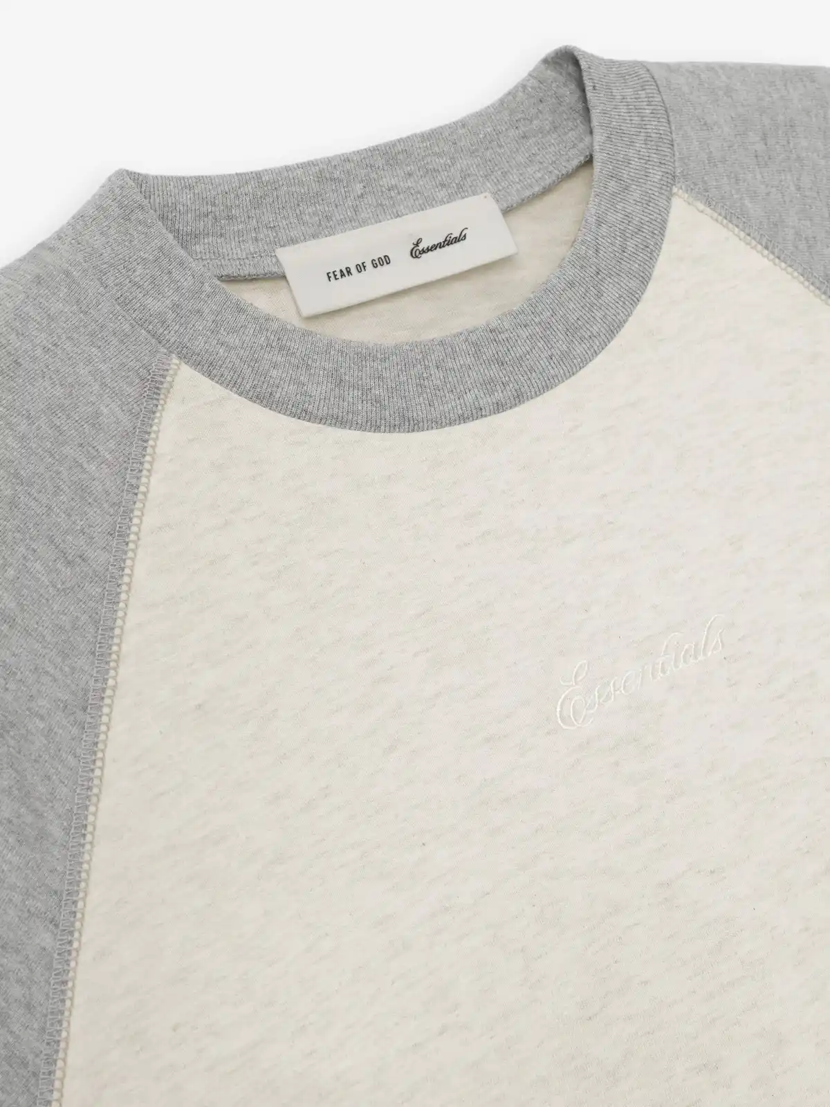Playera Essentials Signature Classic Baseball Avena Foca, Essentials Tee (vista 4)
