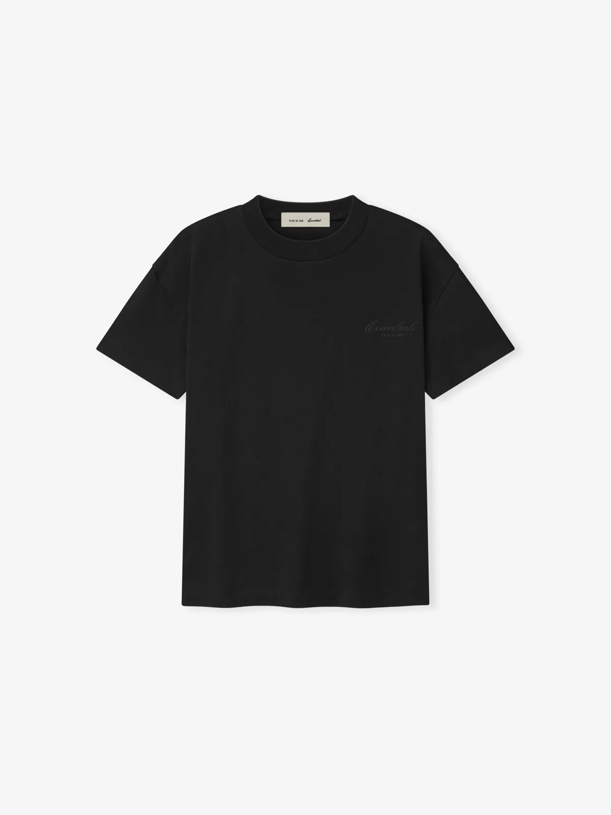Playera Essentials Signature Classic Vintage Negro, Essentials Tee (vista 1)