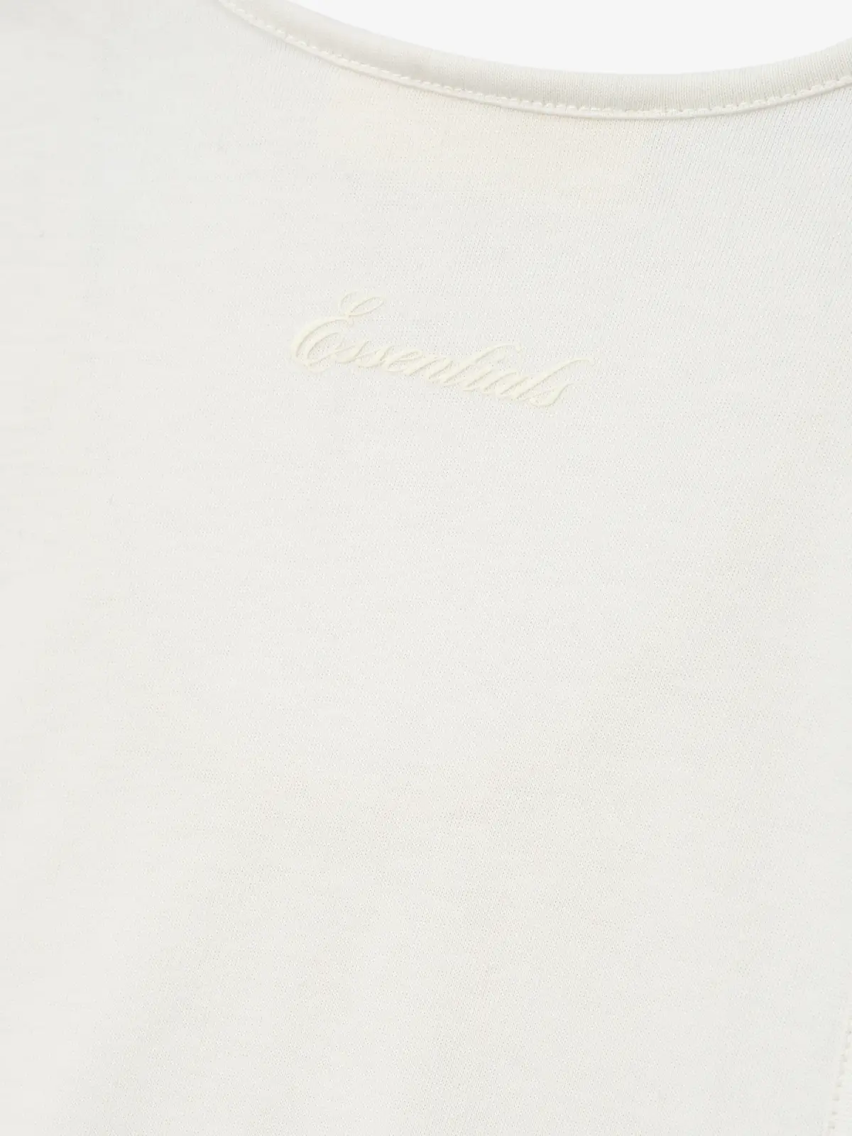 Playera Essentials Signature Essential Marfil, Essentials Tee (vista 3)