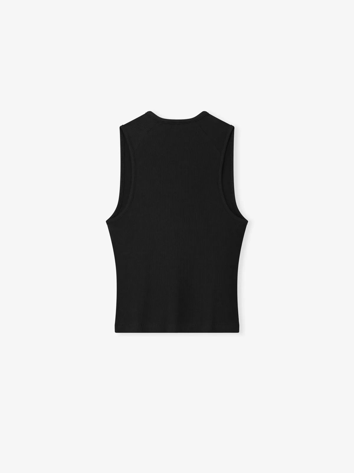 Playera Essentials Signature Rib Knit Fitted Vintage Negro, Essentials Tee (vista 1)