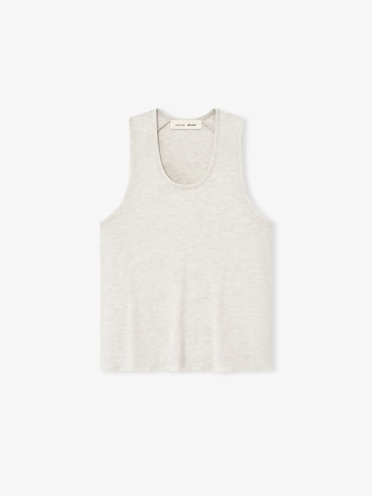 Playera Essentials Signature Slim Avena Jaspe, Essentials Tee (vista 1)