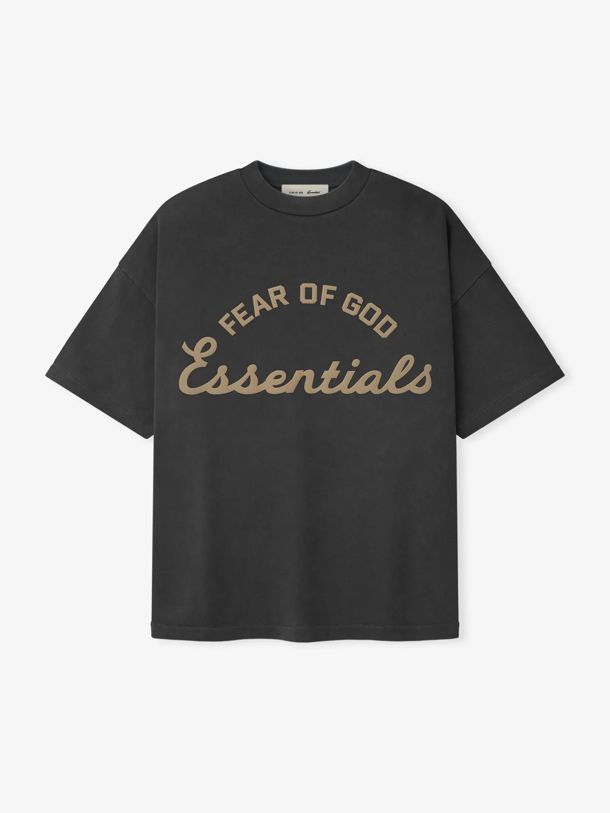 Playera Essentials Training 90s Desteñido Acero Gris, Essentials Tee (vista 1)
