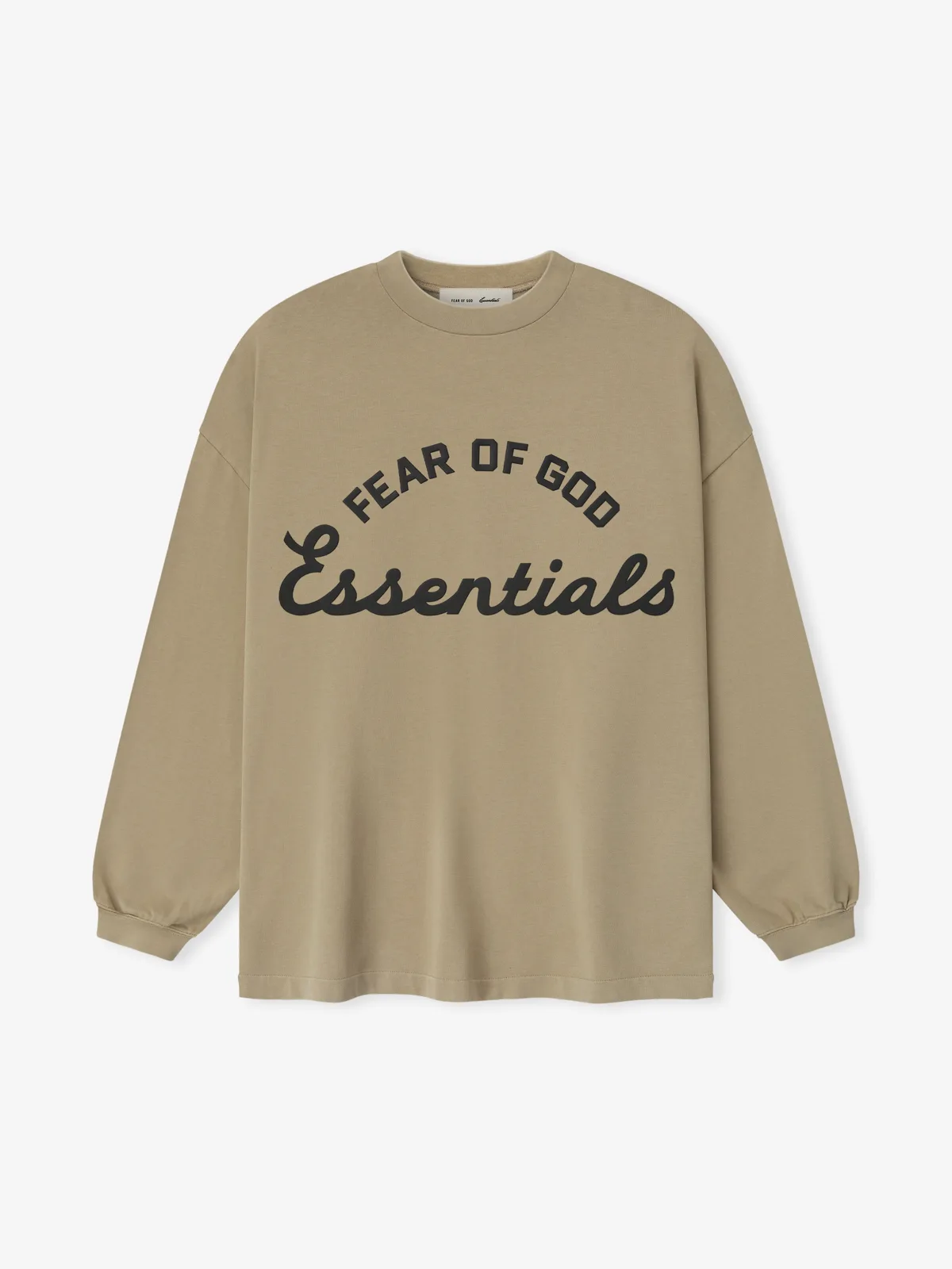 Playera Essentials Training 90s Desteñido Duna, Essentials Tee (vista 1)