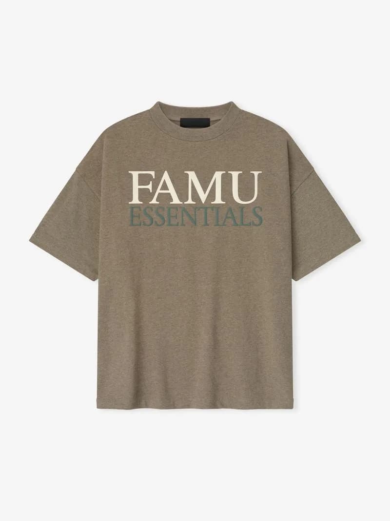 Playera Essentials FAMU 90s Jaspe, Essentials Tee (vista 1)