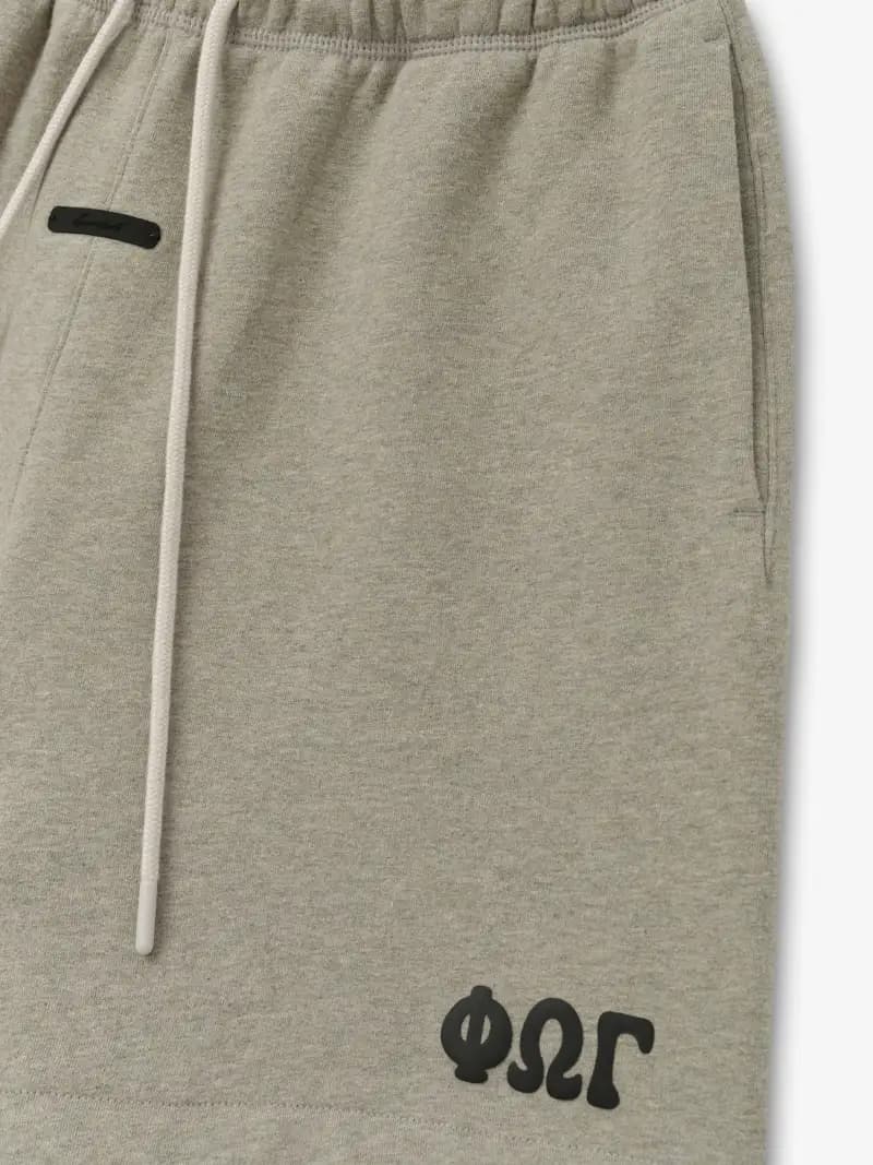 Shorts Essentials Classic Sweatshort Lavado Foca Jaspe, Essentials Shorts (vista 3)