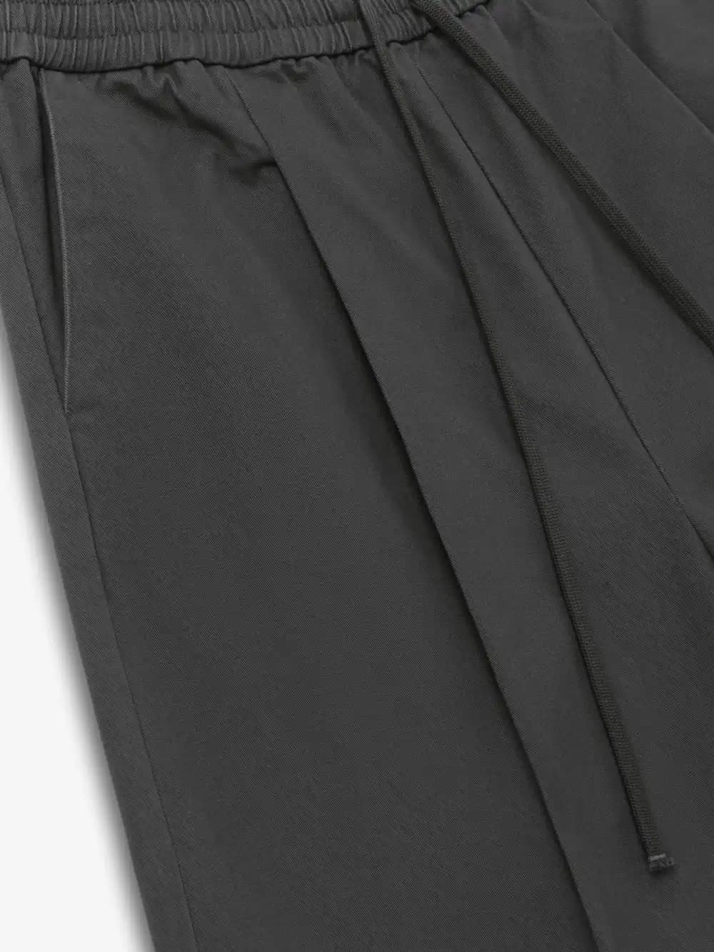 Shorts Essentials Cotton Twill Relaxed Drawstring Short Acero Gris, Essentials Shorts (vista 3)