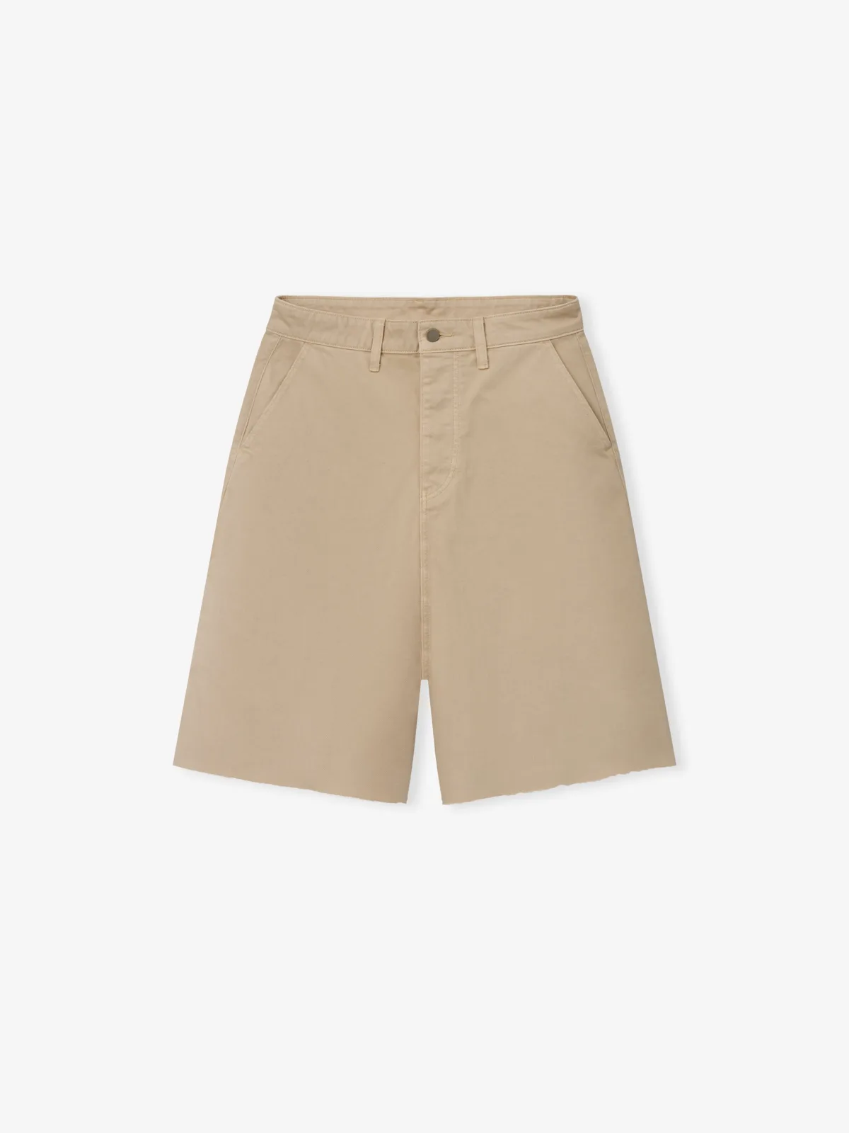 Shorts Essentials Raw Cut 5-Pocket Short Overdyed Duna, Essentials Shorts (vista 1)