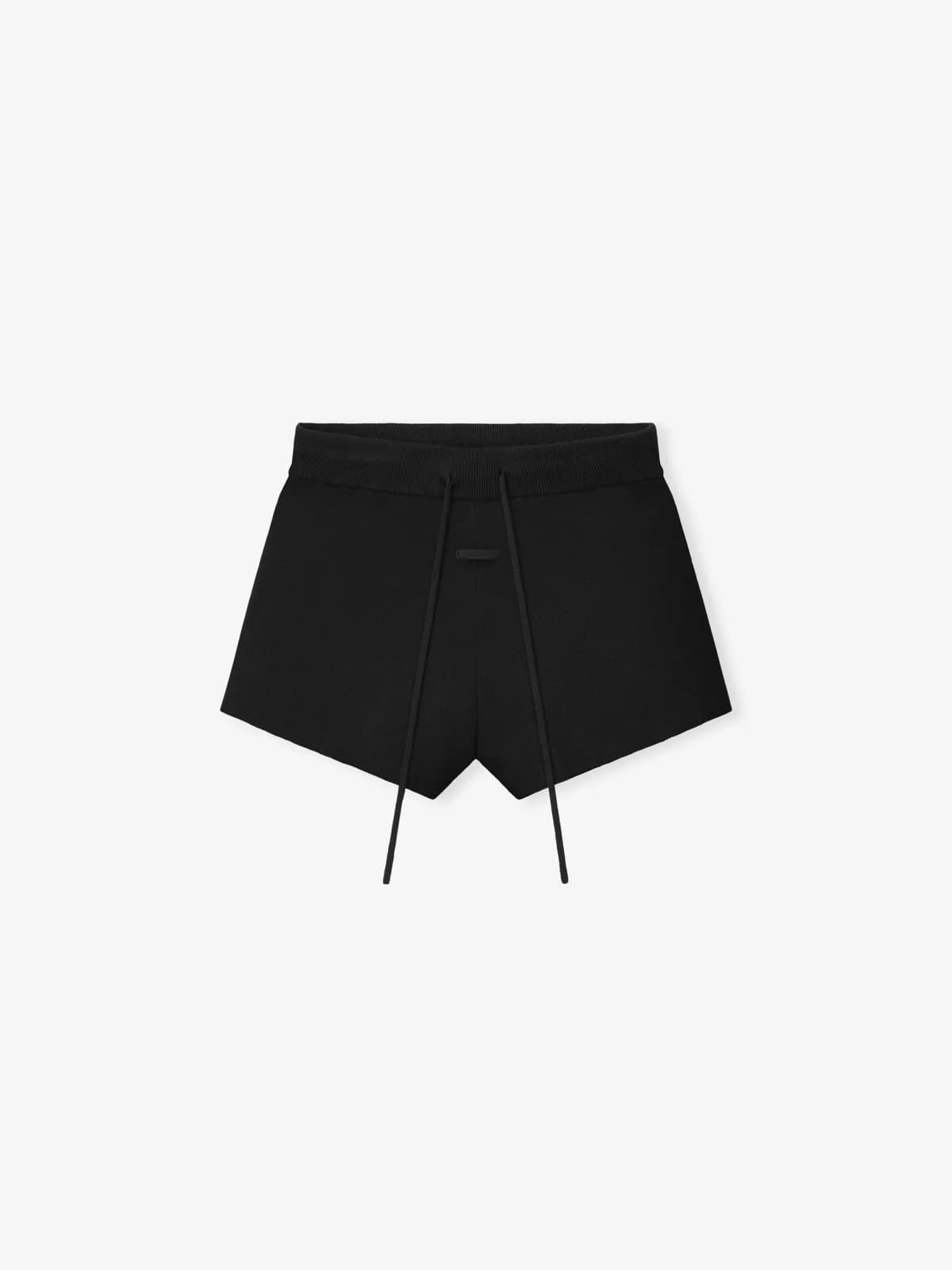 Shorts Essentials Rib Knit Running Short Vintage Negro, Essentials Shorts (vista 1)