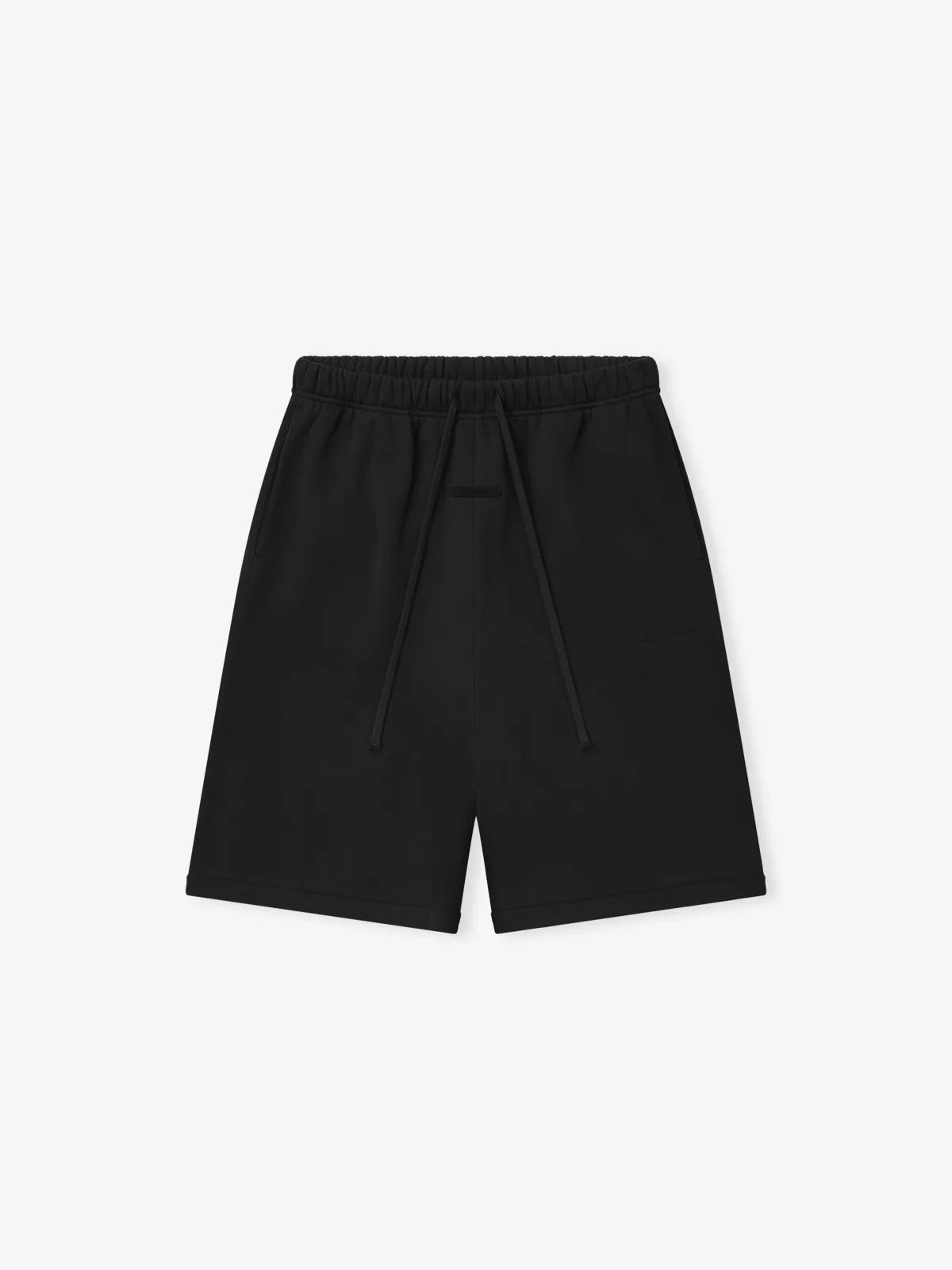 Shorts Essentials Suede Fleece Signature Relaxed Sweatshort Vintage Negro, Essentials Shorts (vista 1)