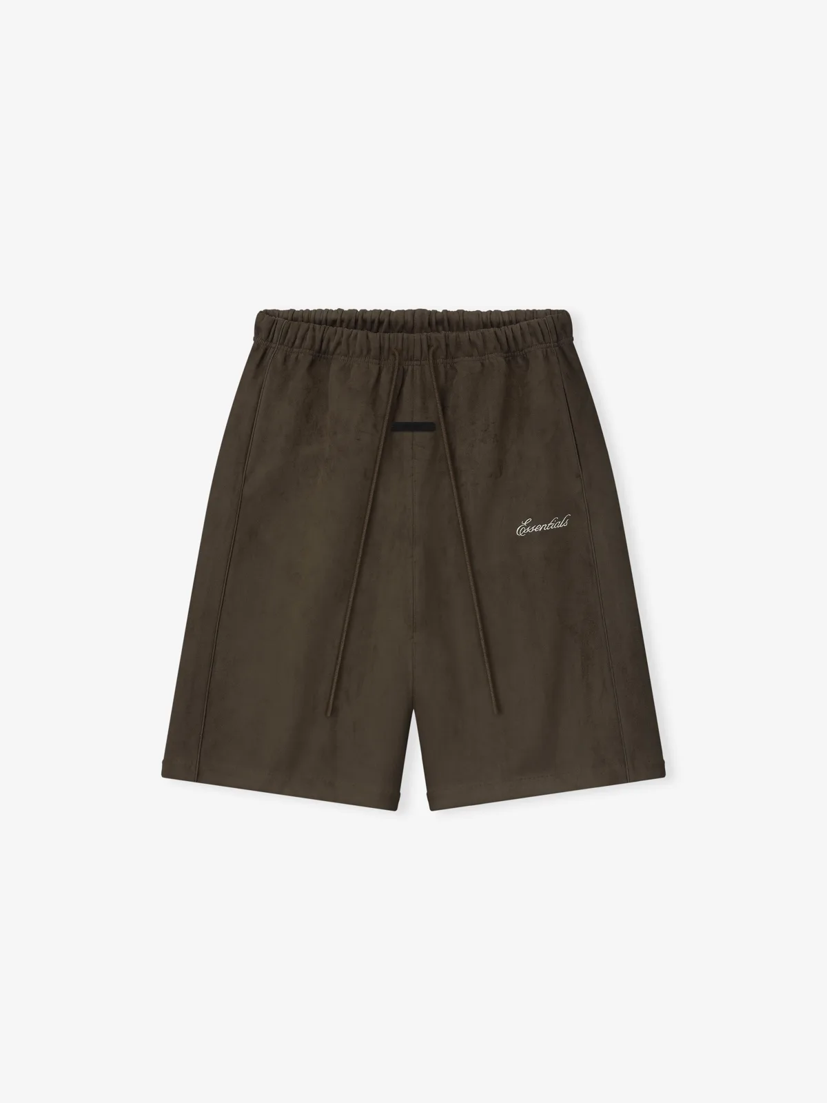 Shorts Essentials Suede Fleece Signature Relaxed Sweatshort W/ Piping Cafe, Essentials Shorts (vista 1)