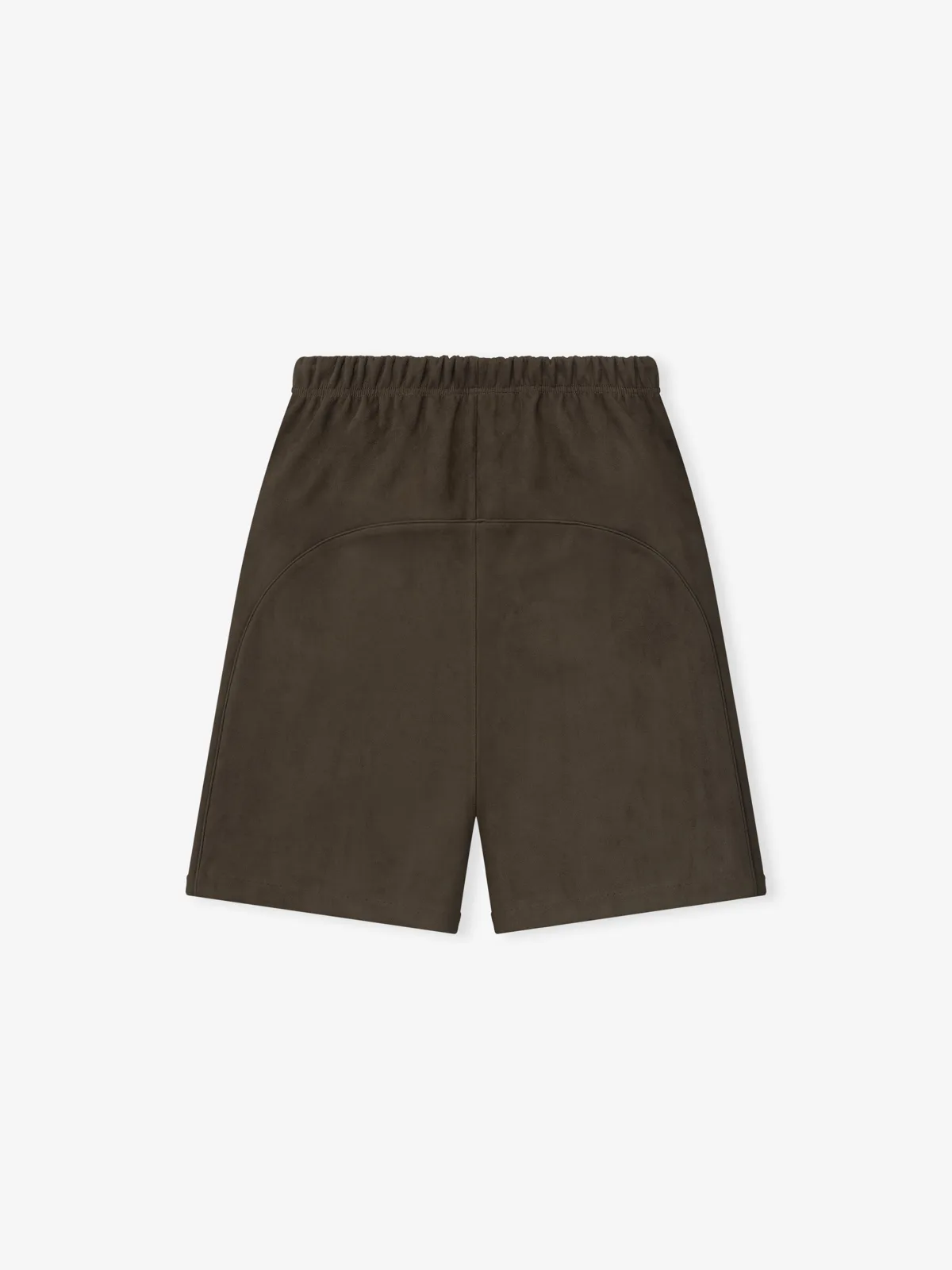 Shorts Essentials Suede Fleece Signature Relaxed Sweatshort W/ Piping Cafe, Essentials Shorts (vista 2)