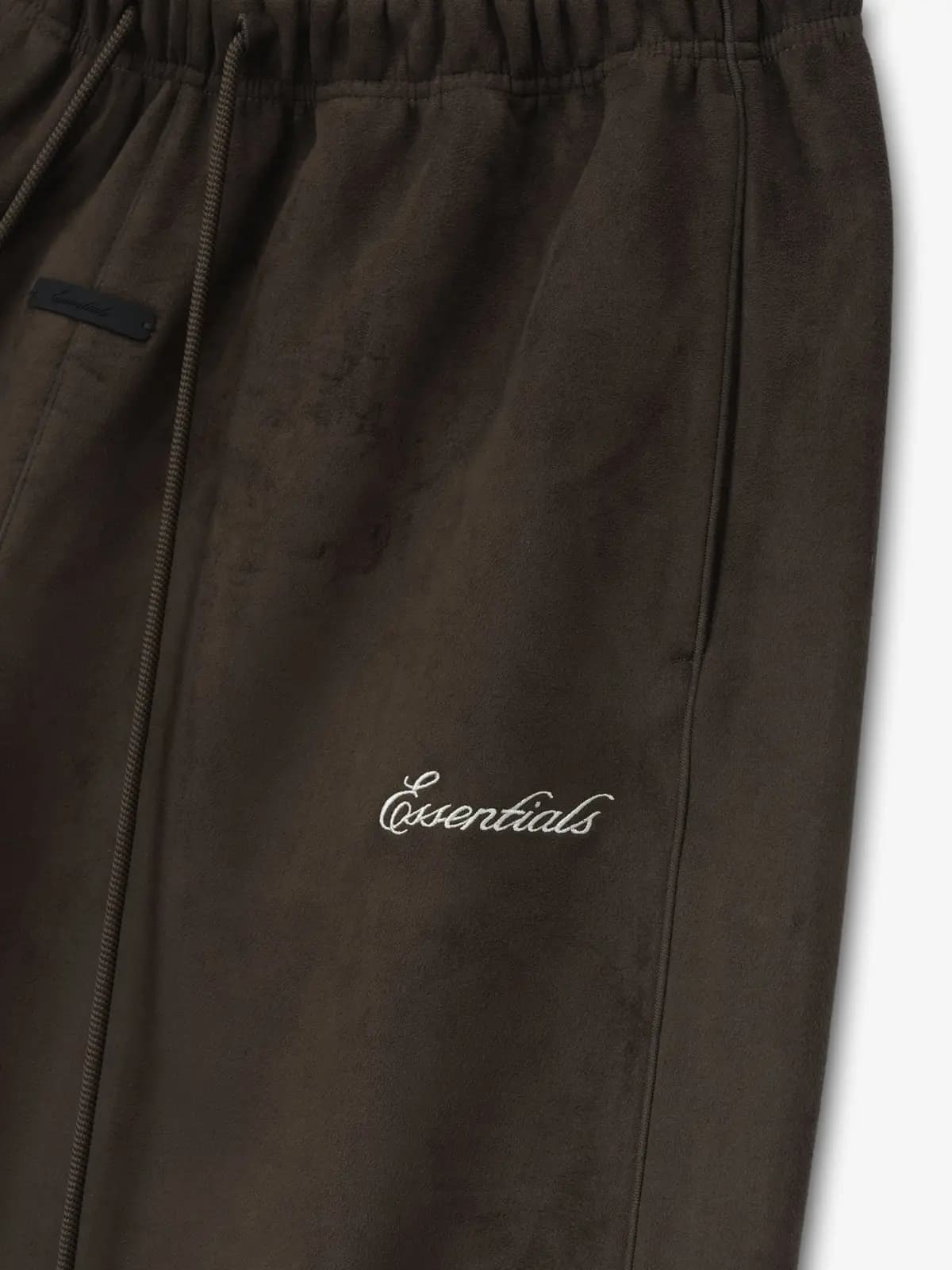 Shorts Essentials Suede Fleece Signature Relaxed Sweatshort W/ Piping Cafe, Essentials Shorts (vista 3)