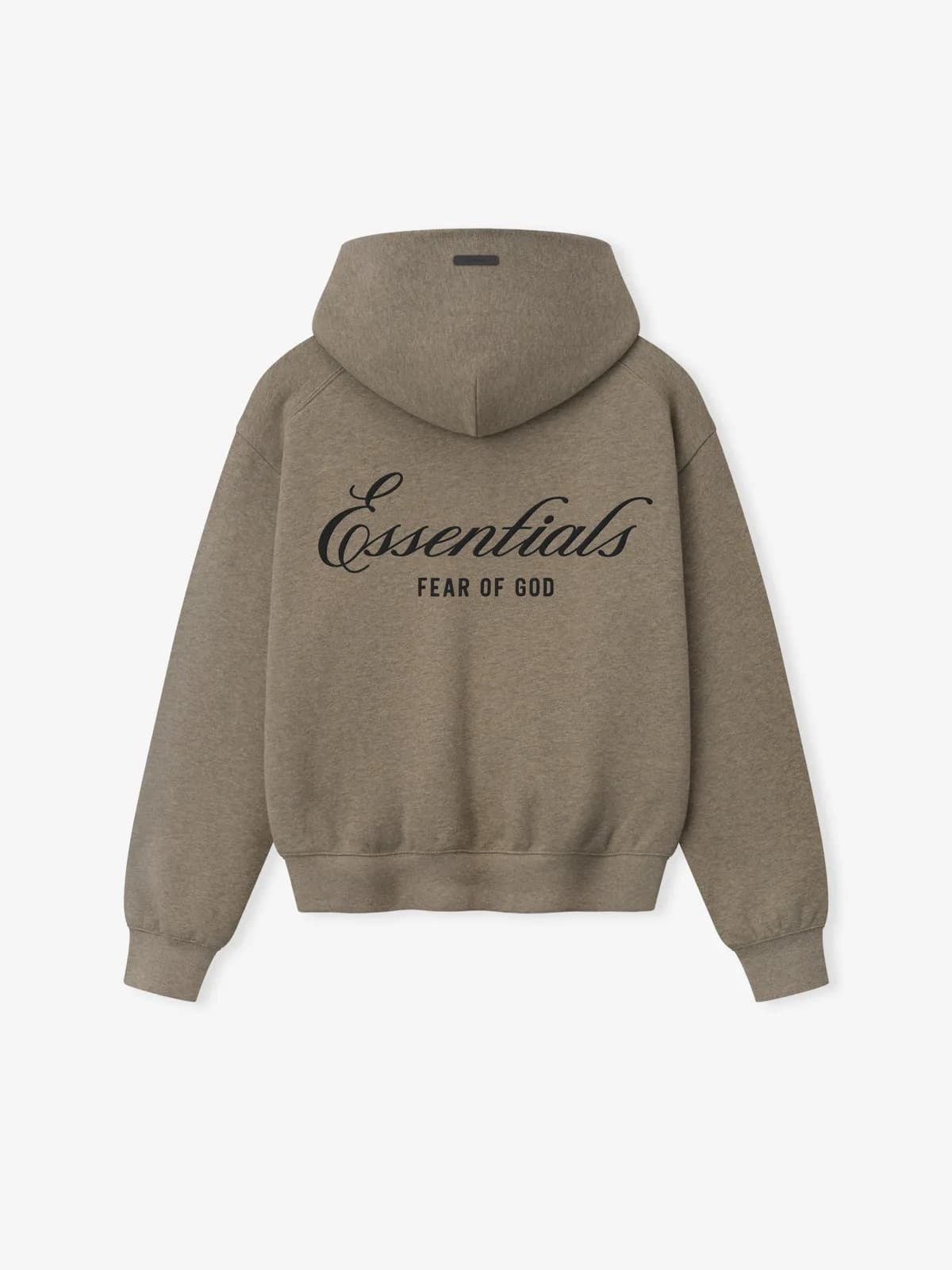 Sudadera Essentials Classic Full Zip Jaspe, Essentials Hoodie (vista 1)