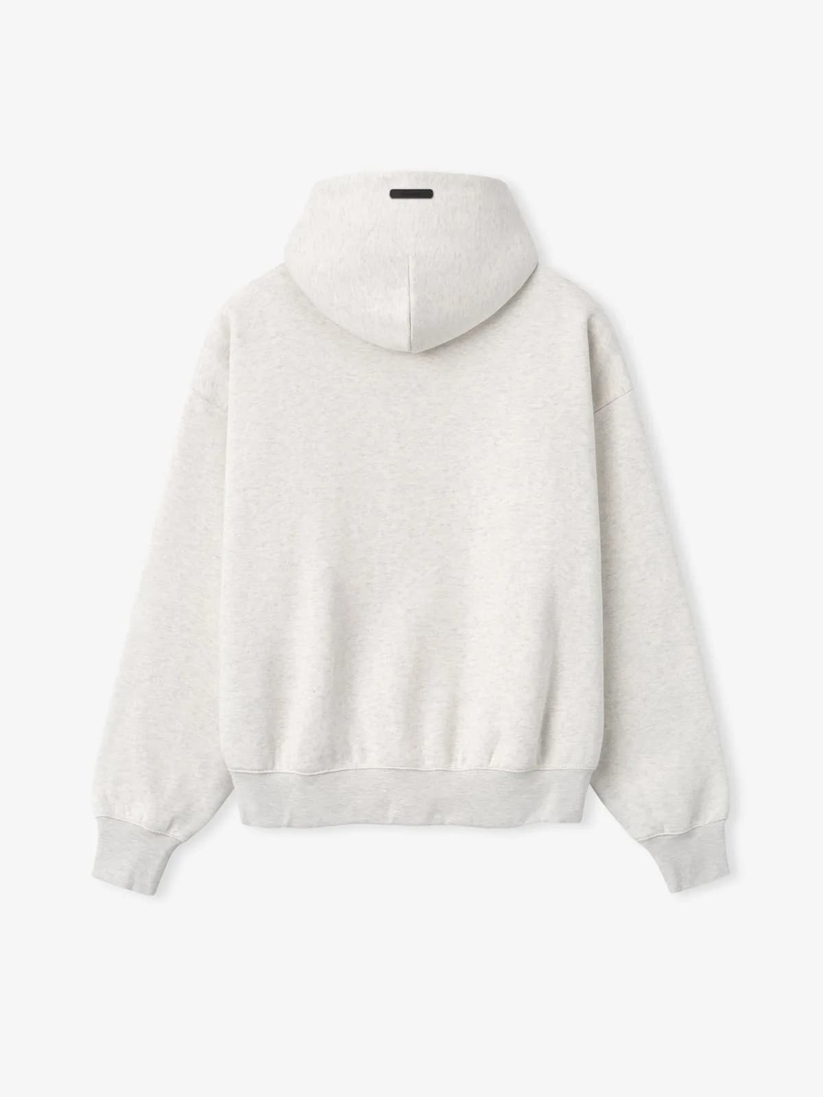 Sudadera Essentials Signature SS26 Classic Avena Jaspe Claro, Essentials Hoodie (vista 2)