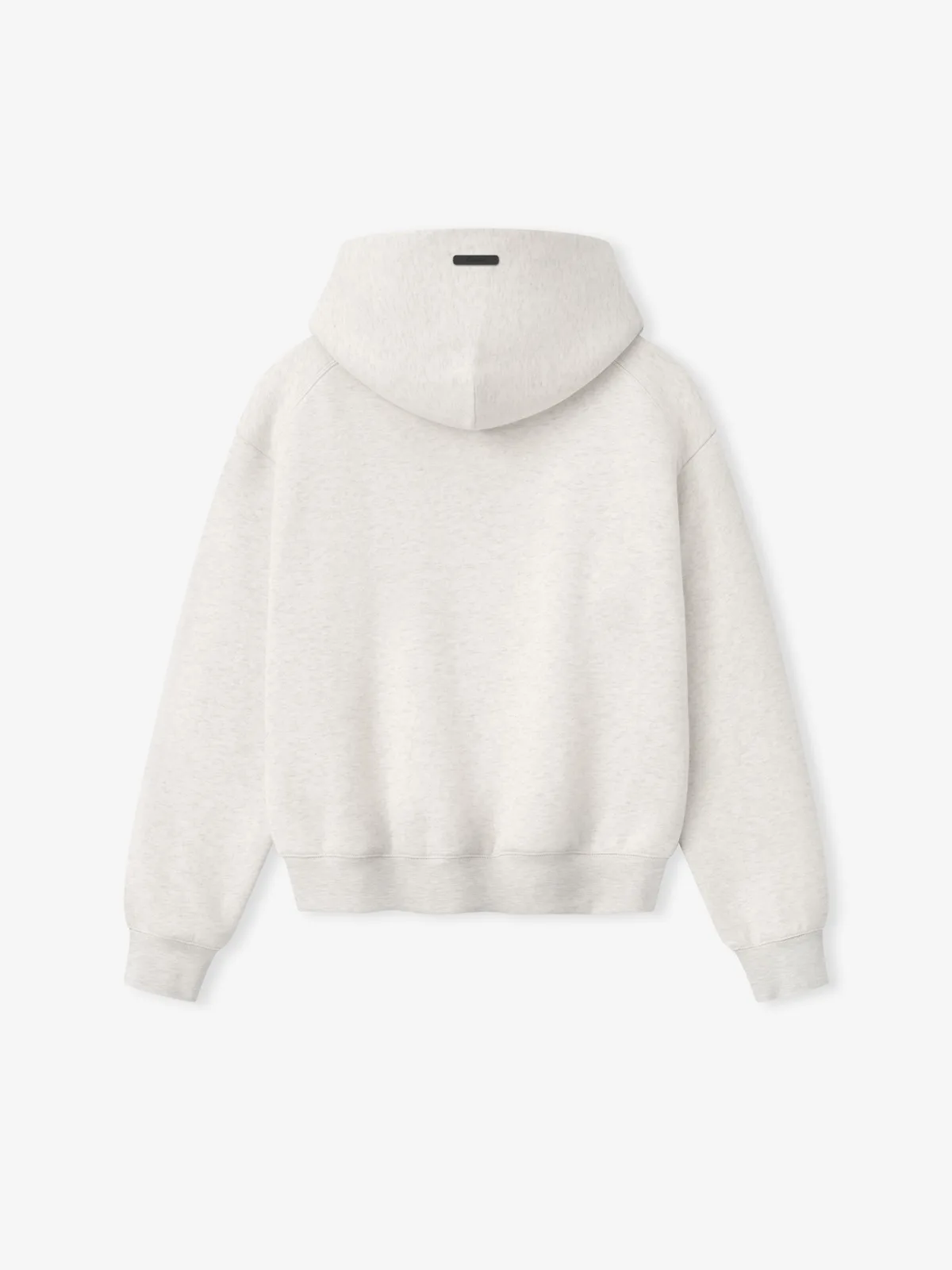 Sudadera Essentials Signature SS26 Classic Avena Jaspe Claro, Essentials Hoodie (vista 2)