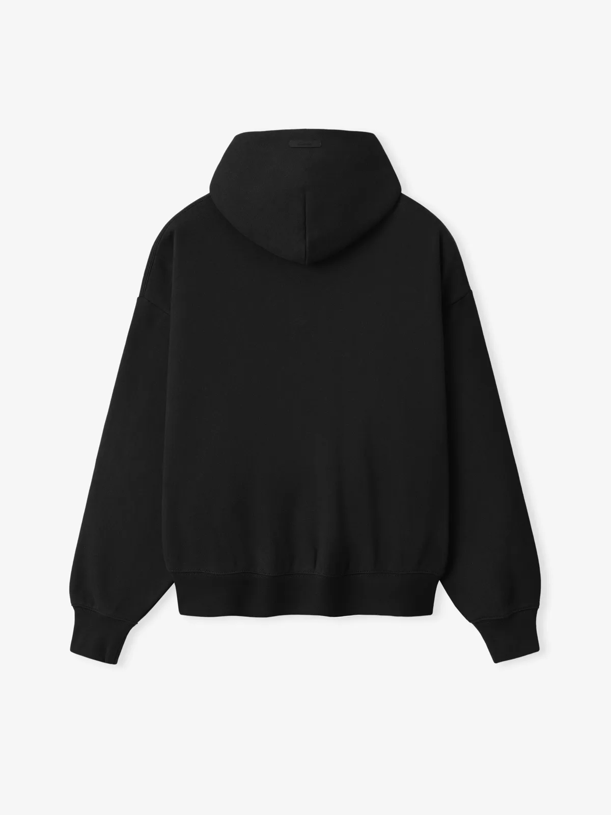 Sudadera Essentials Signature SS26 Classic Vintage Negro, Essentials Hoodie (vista 2)