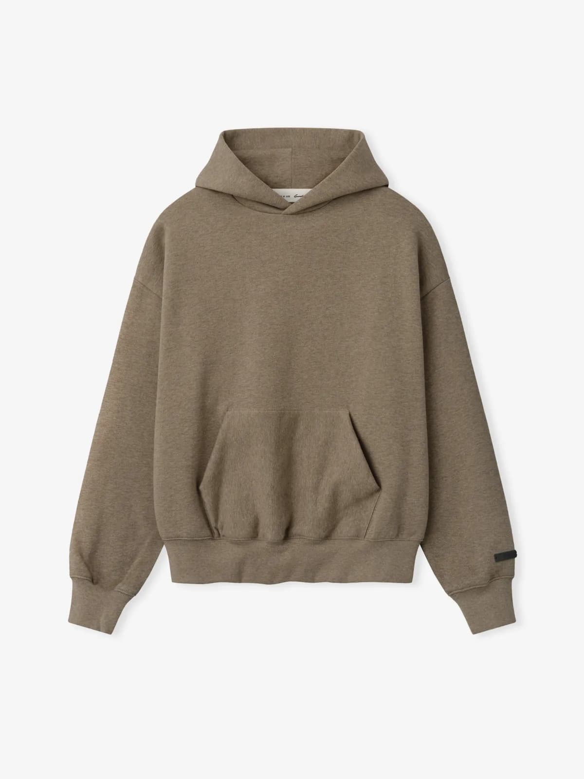 Sudadera Essentials SS26 Classic Jaspe, Essentials Hoodie (vista 4)