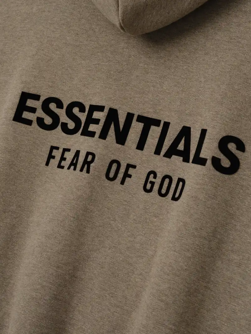 Sudadera Essentials SS26 Classic Jaspe, Essentials Hoodie (vista 6)
