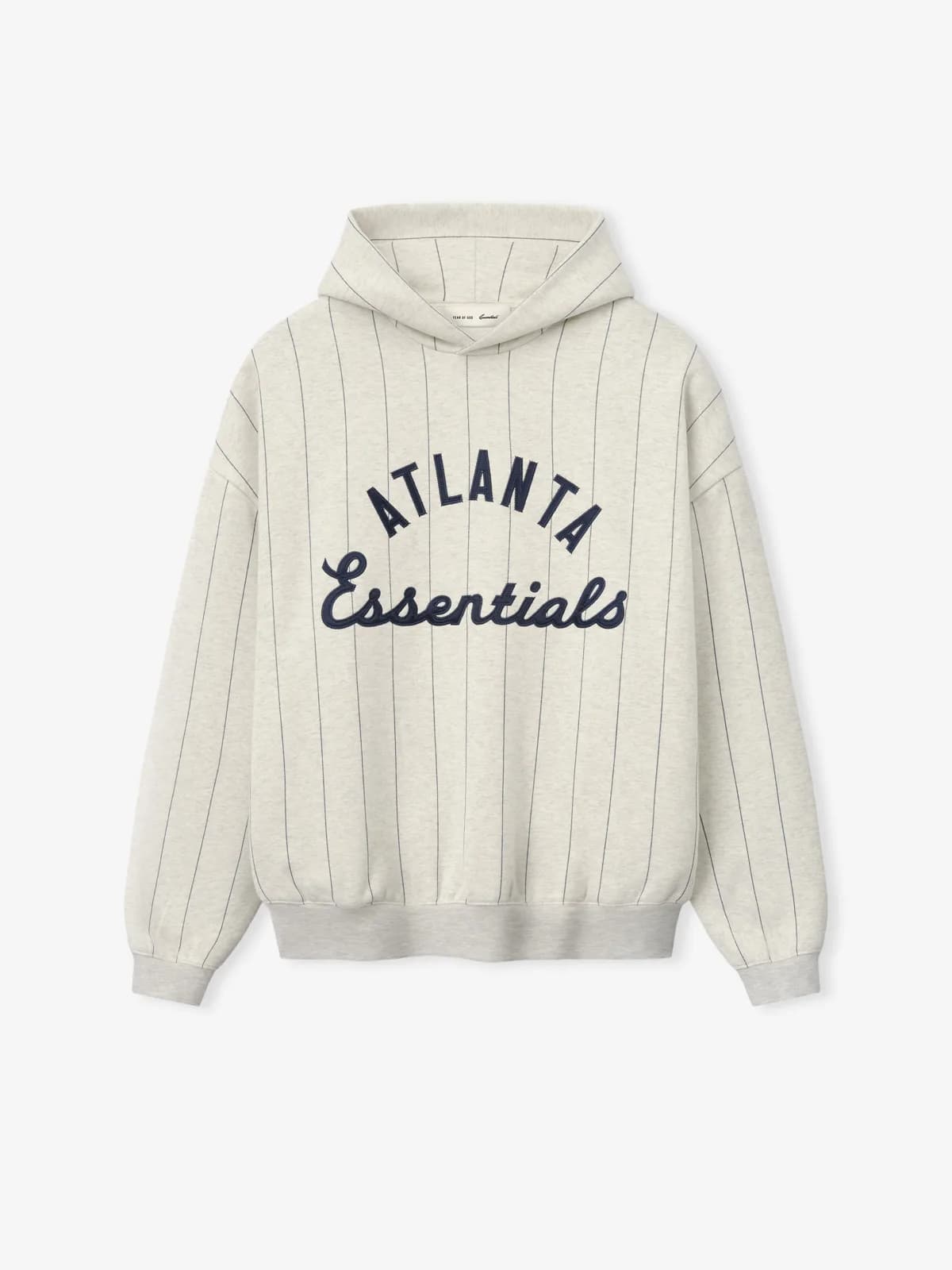 Sudadera Essentials Braves Sport Avena Jaspe Oscuro Zafiro, Essentials Hoodie (vista 1)