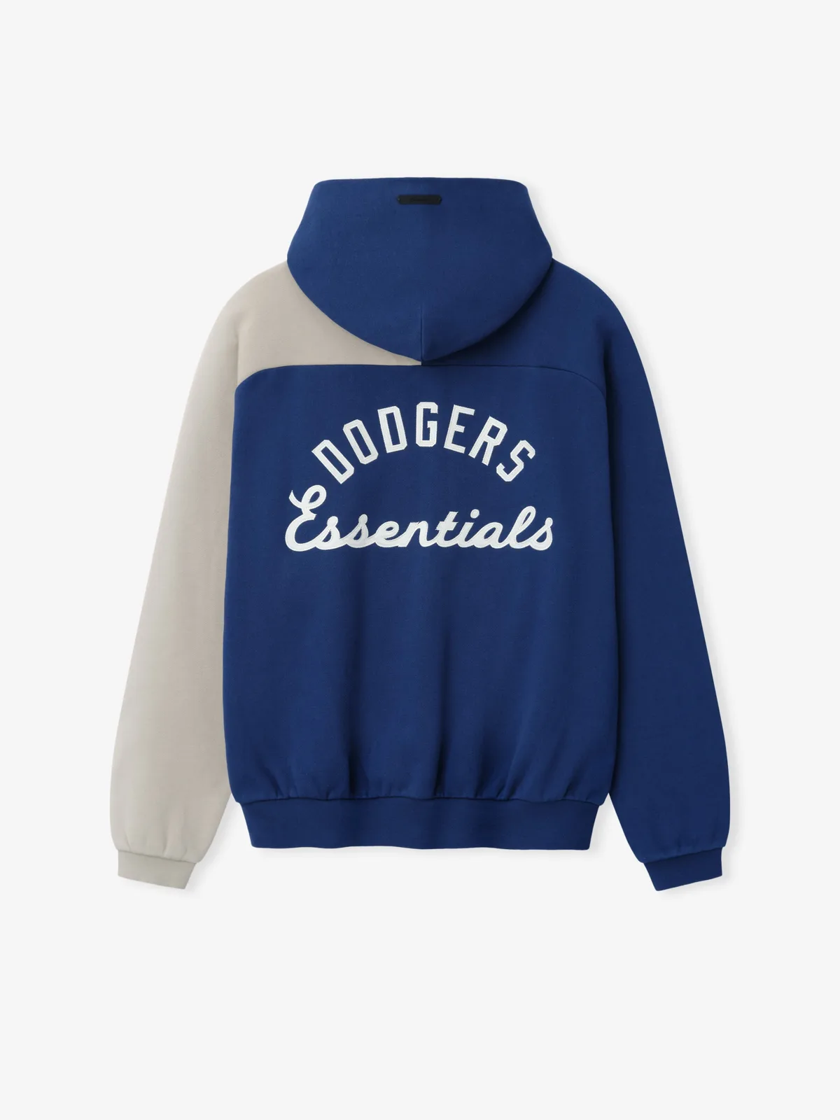Sudadera Essentials Dodgers Raglan Half Zip Sport Estate Azul Foca, Essentials Hoodie (vista 5)