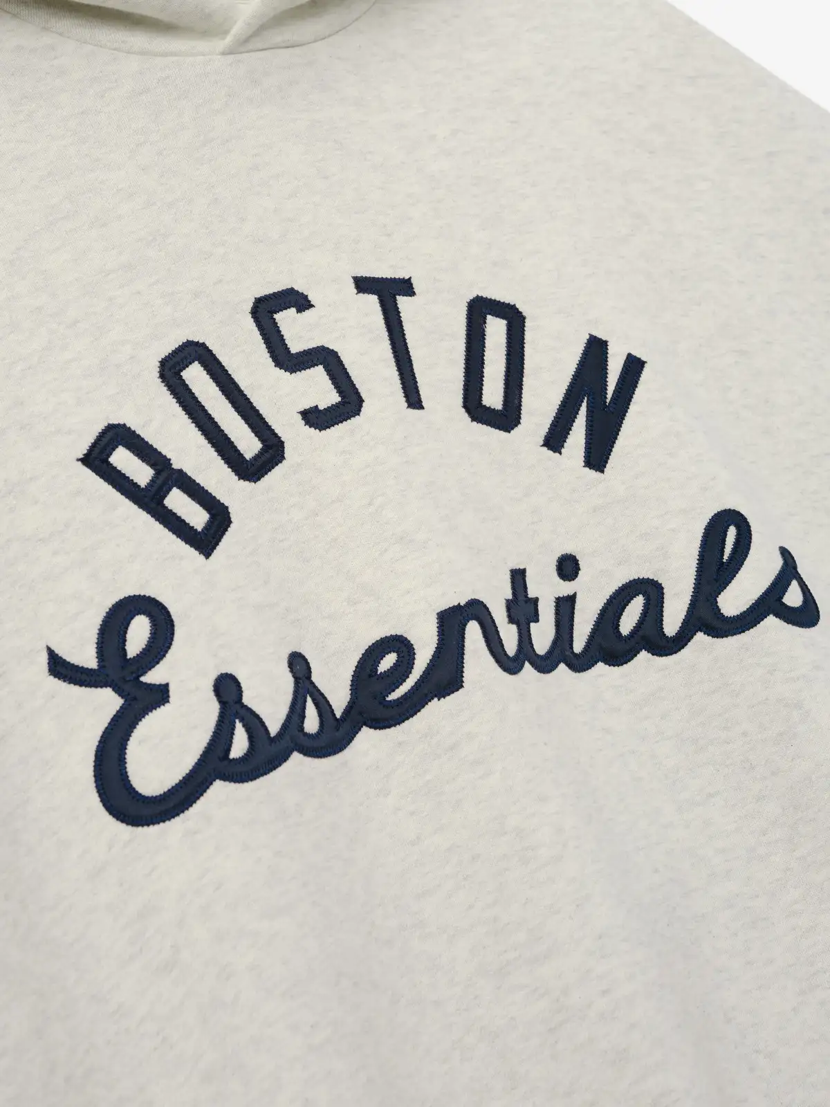 Sudadera Essentials Red Sox Sport Avena Jaspe Claro, Essentials Hoodie (vista 3)