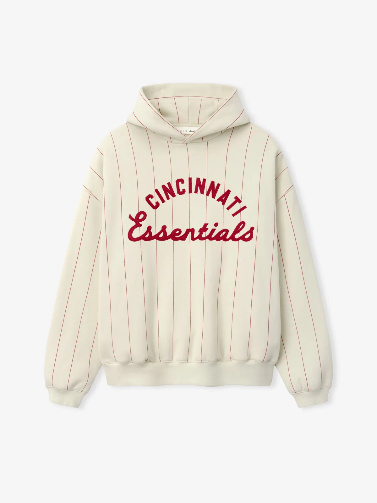 Sudadera Essentials Reds Sport Oat Rojo, Essentials Hoodie (vista 3)