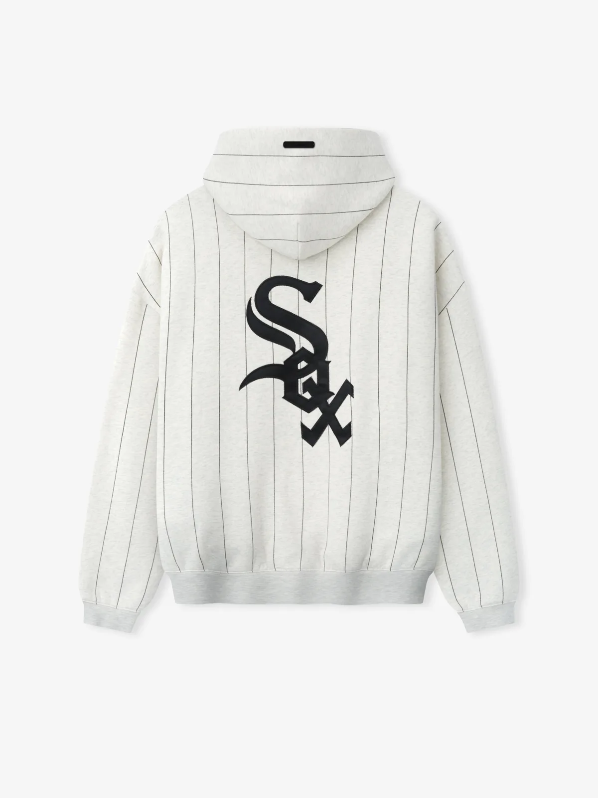 Sudadera Essentials White Sox Sport Avena Jaspe Negro, Essentials Hoodie (vista 4)