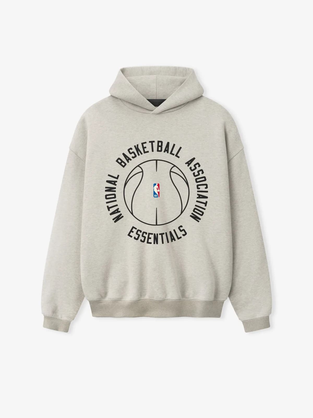 Sudadera Essentials NBA X Barkley Hendricks 90s Jaspe Piedra, Essentials Hoodie (vista 3)