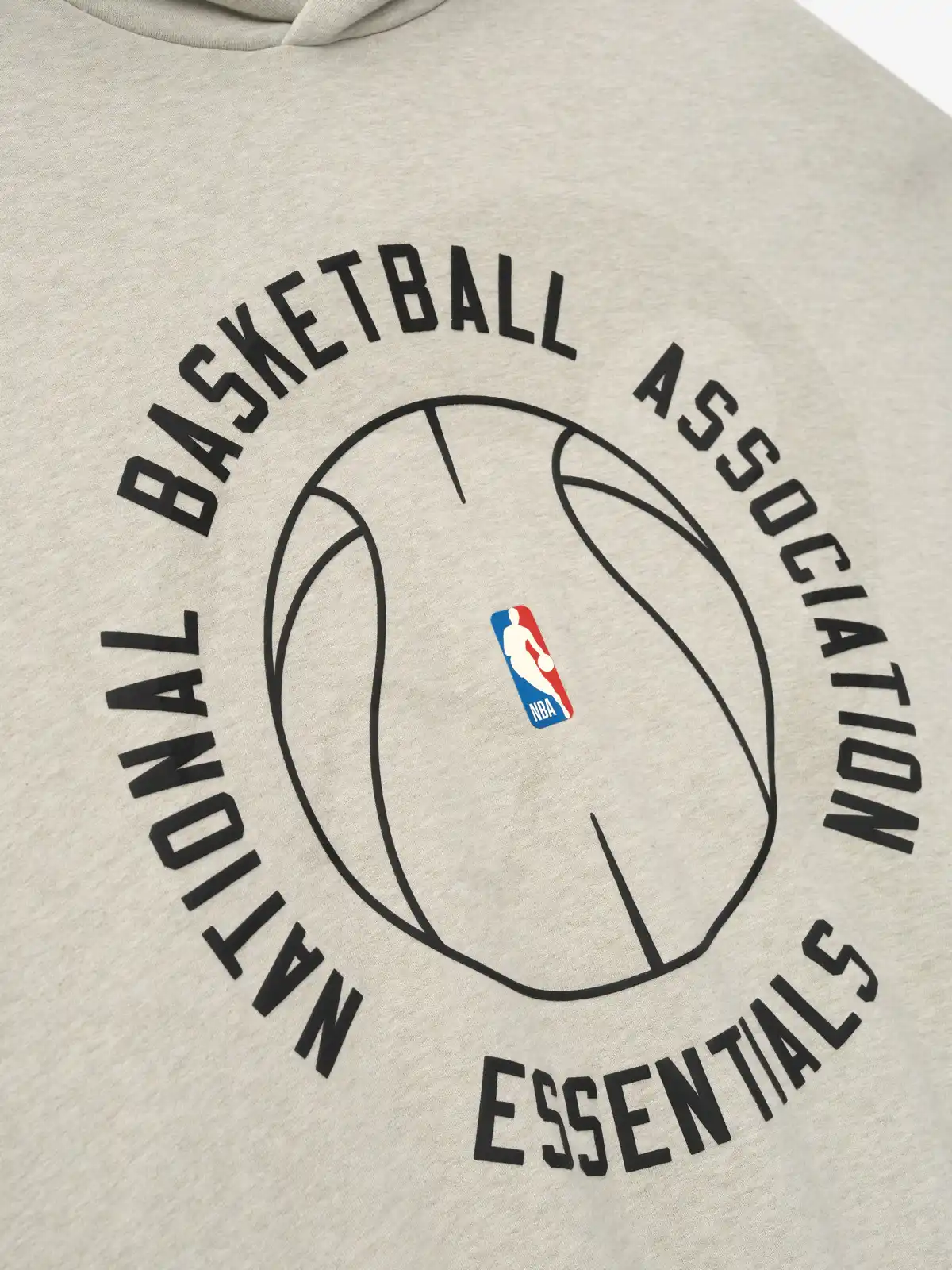 Sudadera Essentials NBA X Barkley Hendricks 90s Jaspe Piedra, Essentials Hoodie (vista 5)