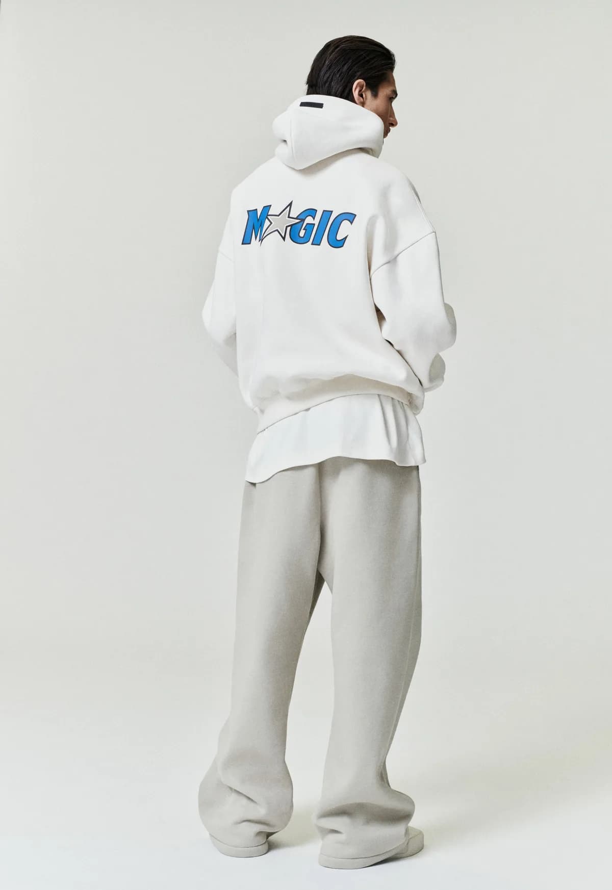 Sudadera Essentials Orlando Magic 90s Crema Blanco, Essentials Hoodie (vista 1)