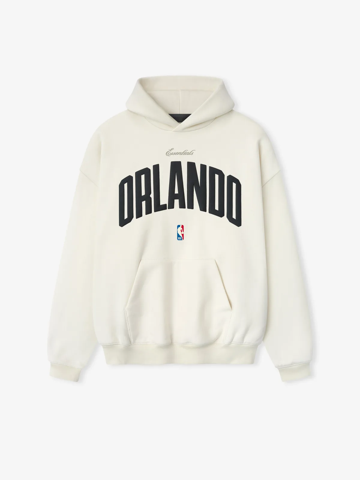 Sudadera Essentials Orlando Magic 90s Crema Blanco, Essentials Hoodie (vista 3)