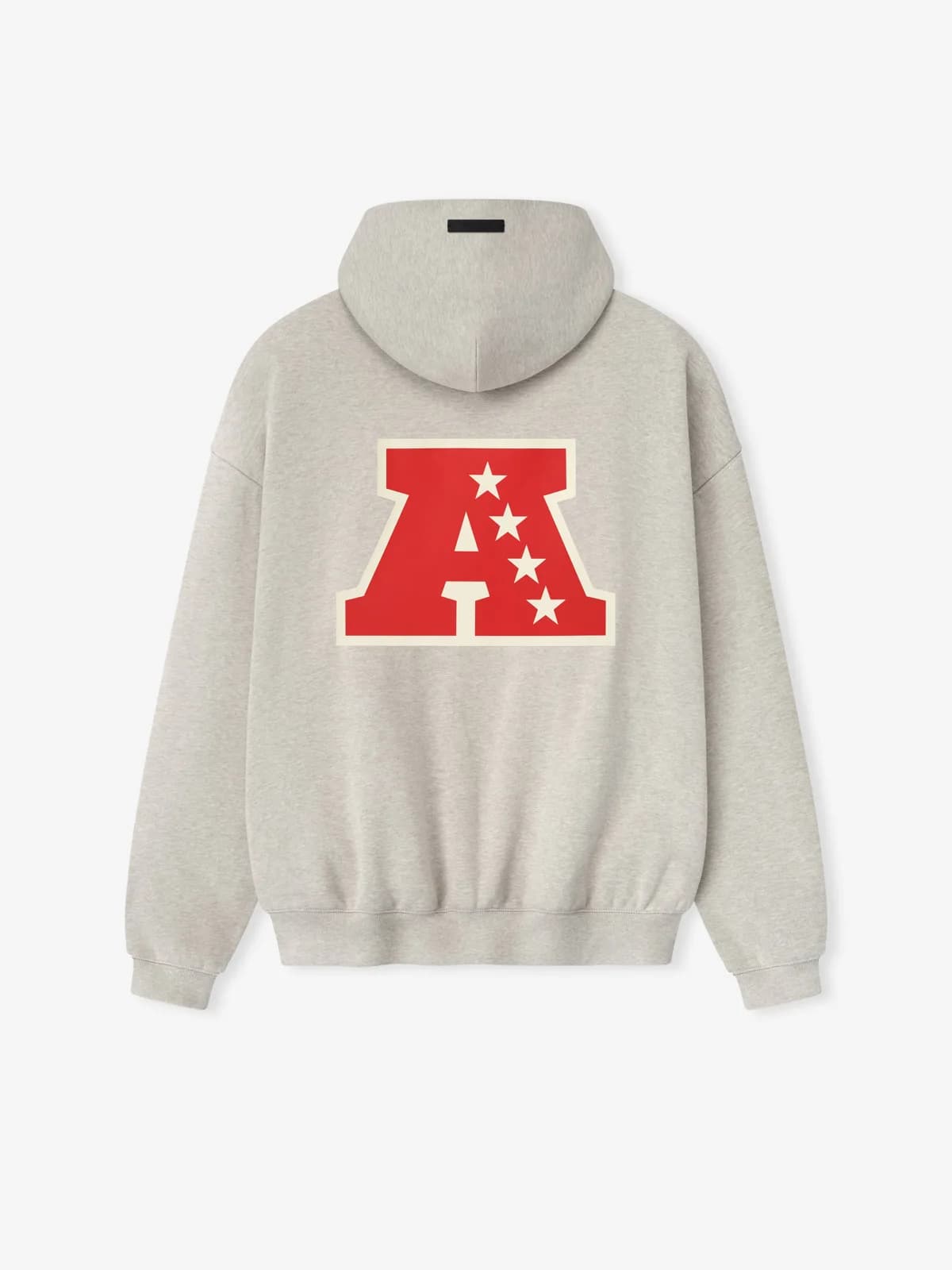 Sudadera Essentials American Sport Jaspe Piedra, Essentials Hoodie (vista 1)