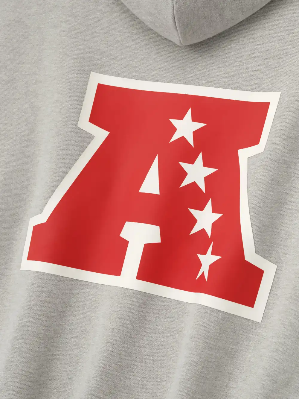 Sudadera Essentials American Sport Jaspe Piedra, Essentials Hoodie (vista 4)