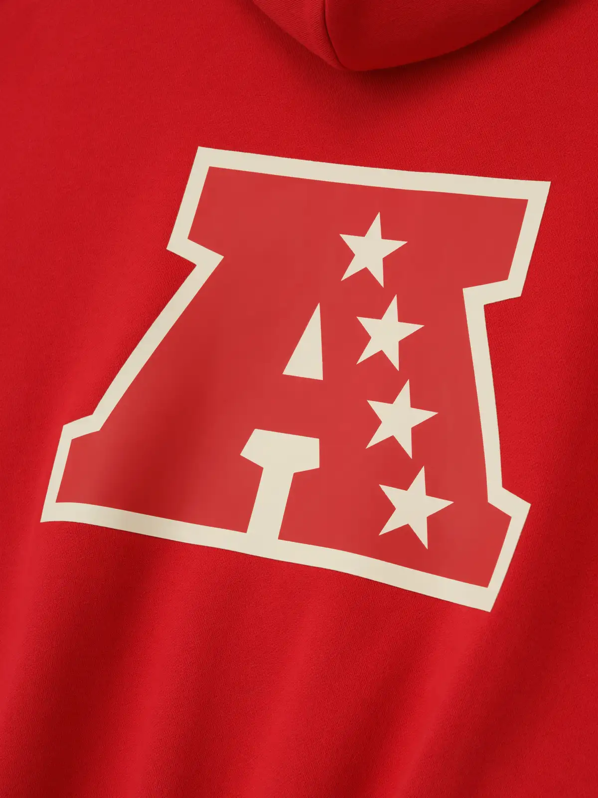 Sudadera Essentials American Sport Rojo, Essentials Hoodie (vista 4)