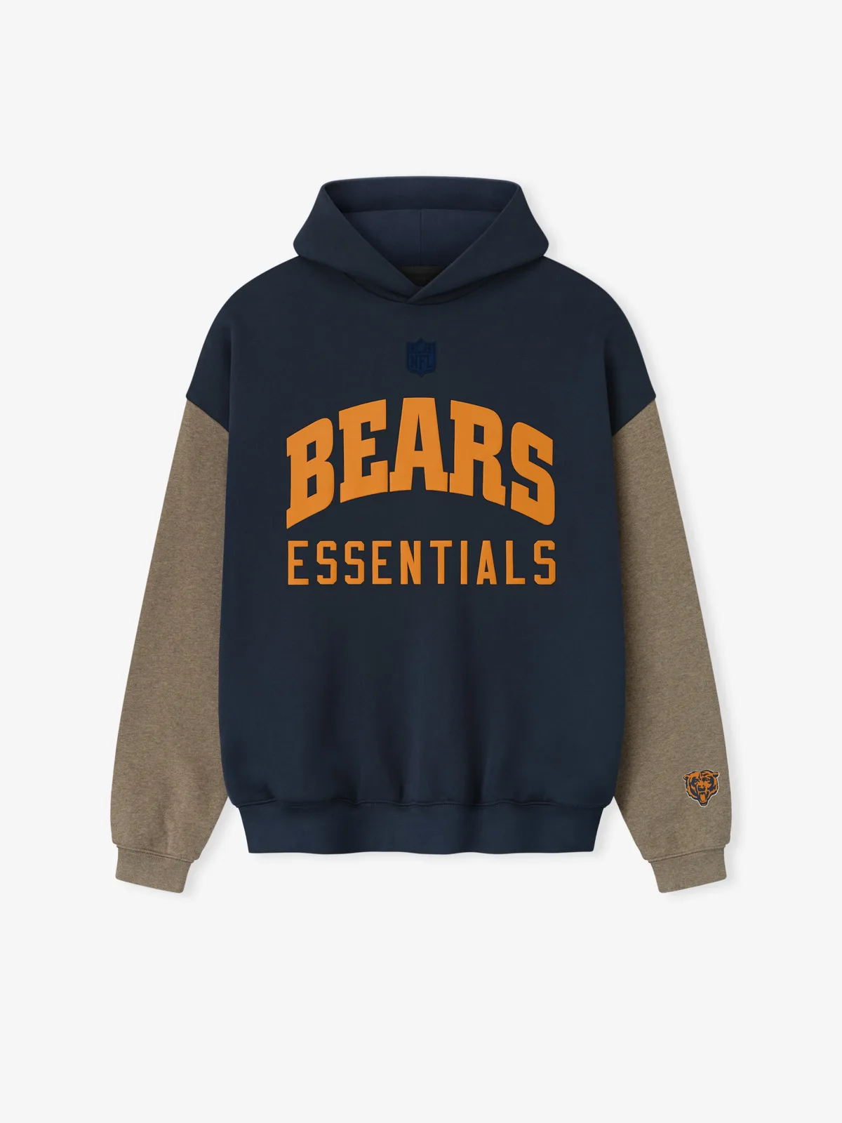 Sudadera Essentials Bears Sport Oscuro Zafiro Jaspe, Essentials Hoodie (vista 1)